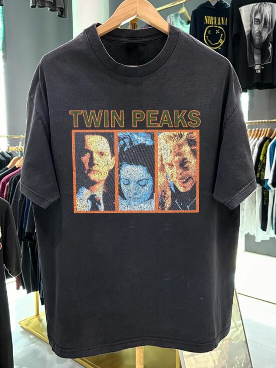 George P Other - Twin Peaks Vintage  Black T-Shirt